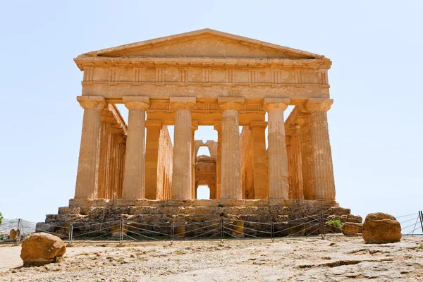 Antique Temple of Concordia in Valley of the Temples — Stock Photo, Image