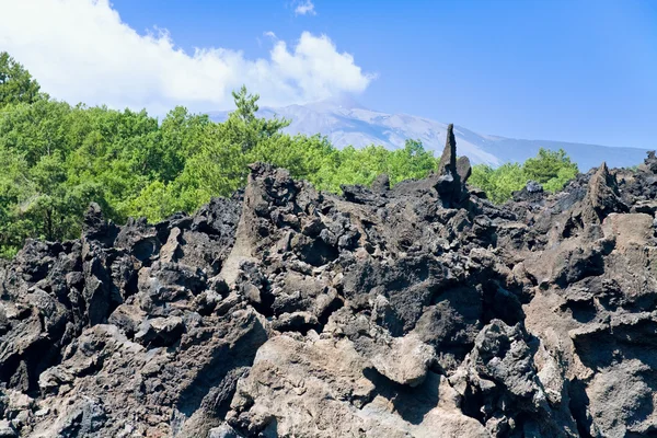 Rocas de lava de cerca —  Fotos de Stock