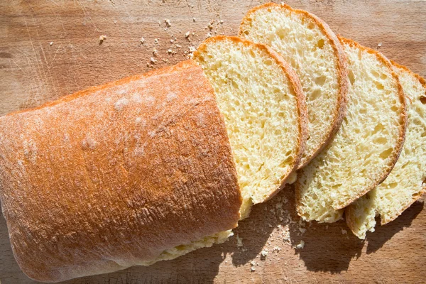 Ψωμί σε σανίδα — Φωτογραφία Αρχείου