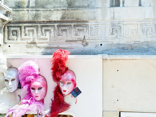 Máscaras de carnaval venecianas —  Fotos de Stock