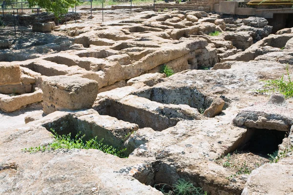Antike römische Gräber — Stockfoto