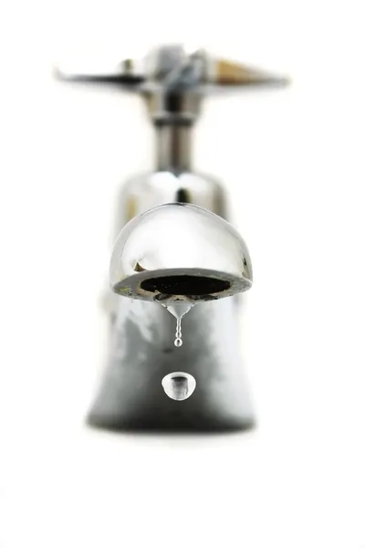 Goccia del rubinetto — Foto Stock
