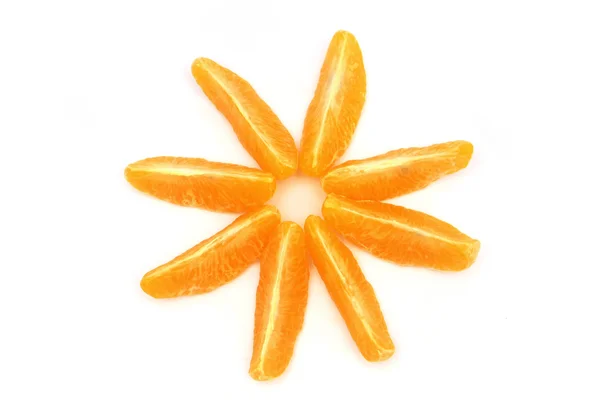 Estrella naranja Imagen de stock