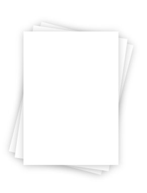 Paper blank clipart