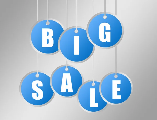 Big sale labels — Stock Photo, Image