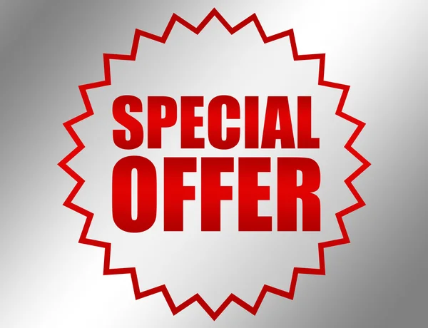 Special offer label — Stock Photo, Image