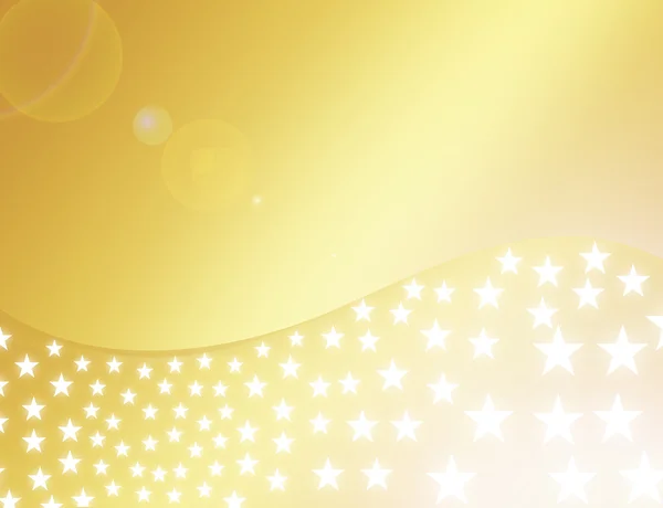 Gold stars background — Stock Photo, Image