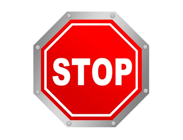 Stop symbol — Stock Photo, Image