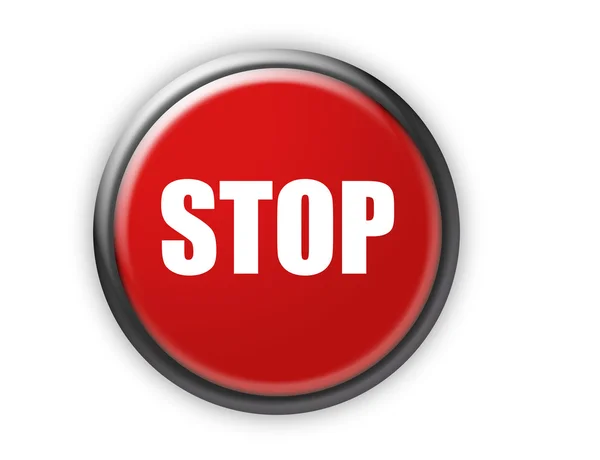 Stop button — Stock Photo, Image