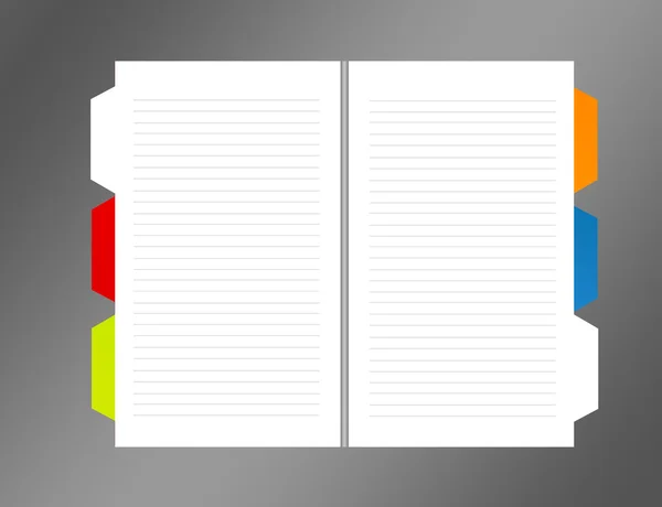 Notebook blank — Stock Photo, Image