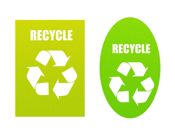 stock image Recycle labels