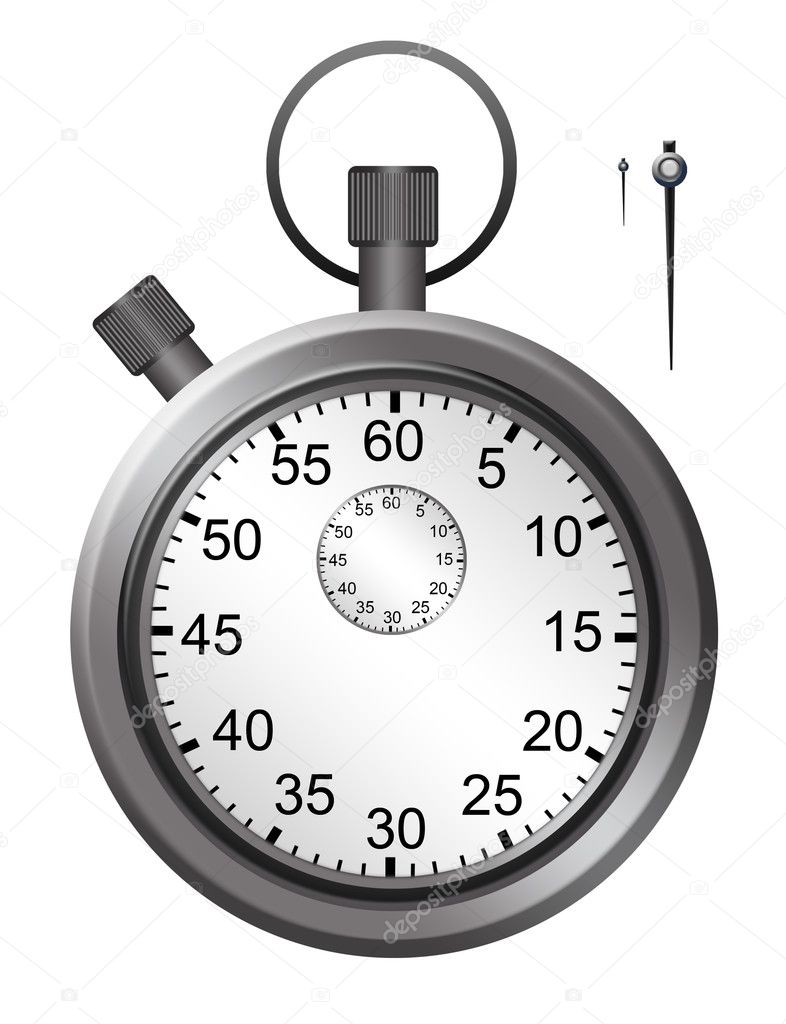 Timer with needles