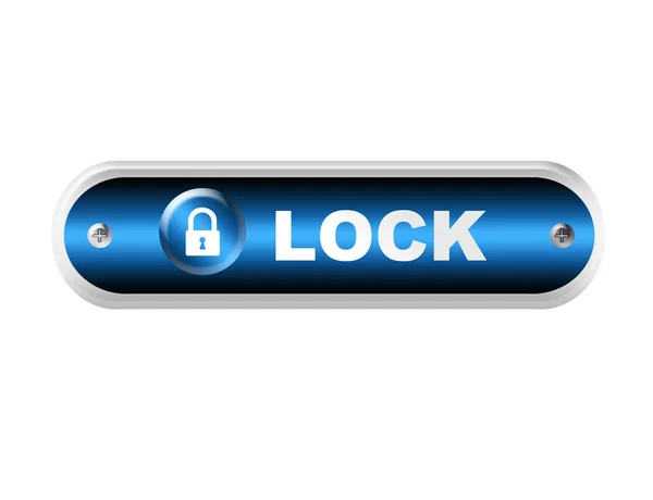 Lock plaat — Stockfoto