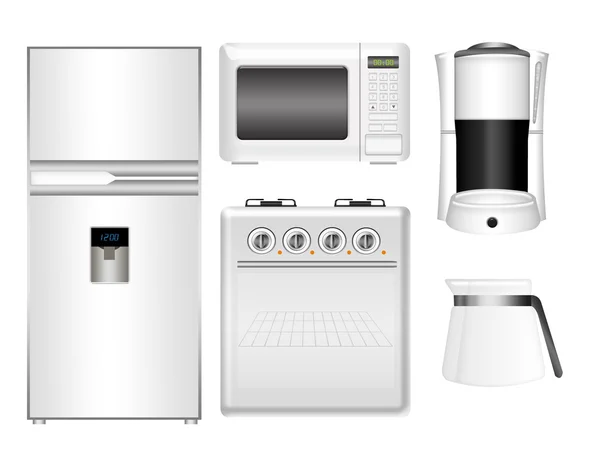 Kitchen appliances set — Stock Photo, Image