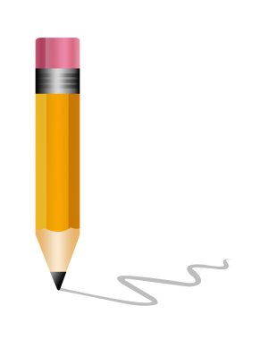 Pencil illustration clipart