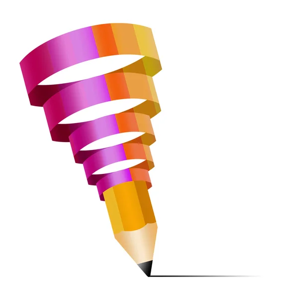 Abstract pencil — Stock Photo, Image