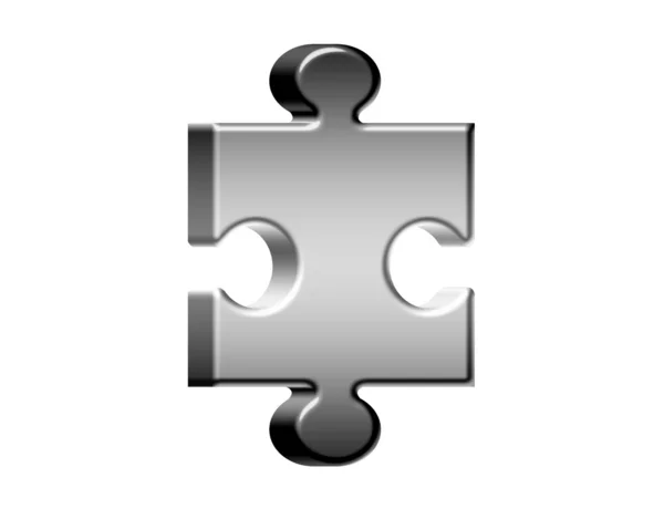3d puzzle — Stock Photo, Image