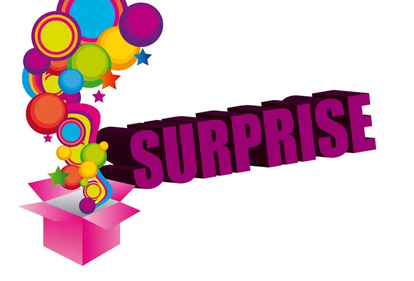 stock vector surprise box