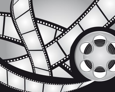 films strips and video film clipart