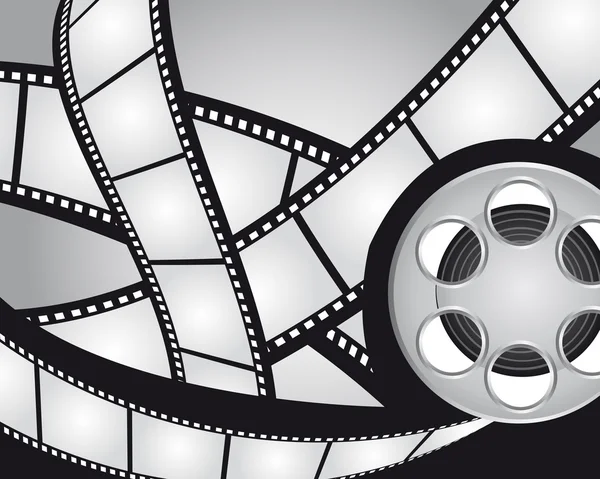 Films strips en video film — Stockvector