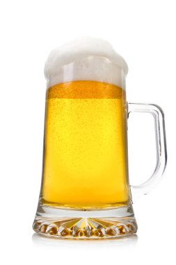 Glass of beer clipart