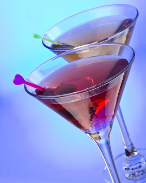 Cocktails met olijfolie — Stockfoto
