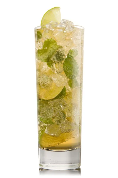 Tropischer Orangenmojito-Cocktail — Stockfoto