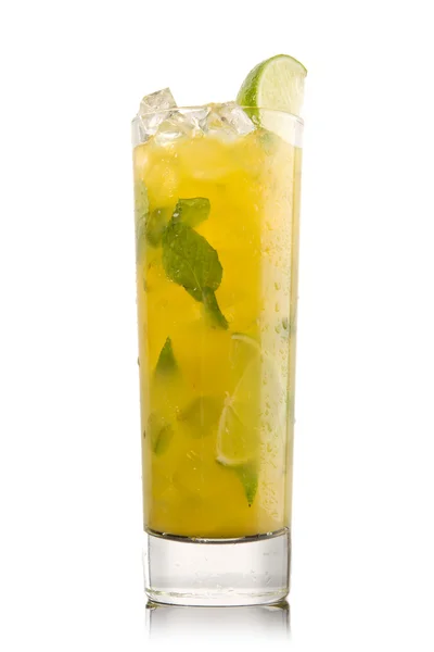 Oranje mojito tropische cocktail — Stockfoto