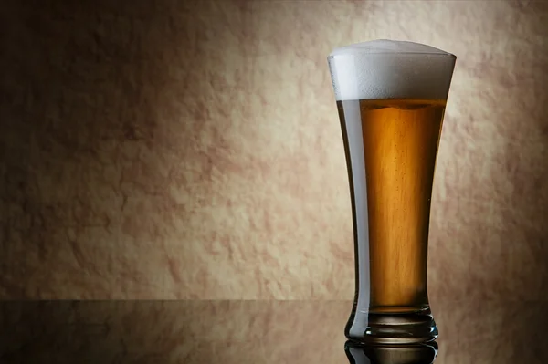 Glas bier — Stockfoto