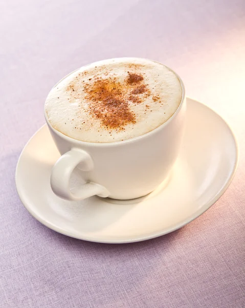 Xícara de cappuccino — Fotografia de Stock