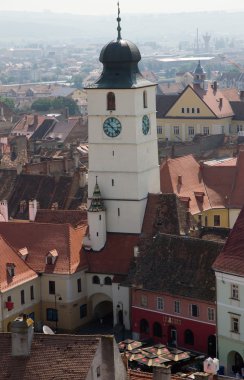 Council Tower-Sibiu,Romania clipart