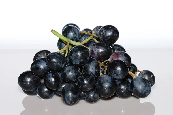 Синій виноград спереду — стокове фото