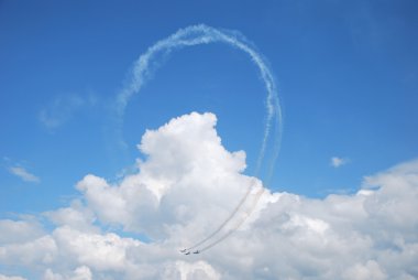 Flightshow looping clipart