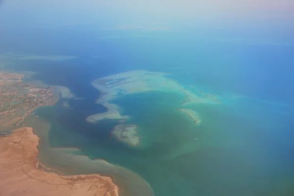 Ostrov na pobřeží Rudého moře — Stock fotografie