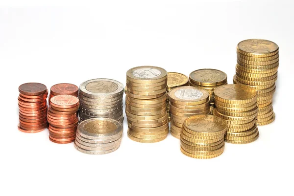 stock image Money euro stack