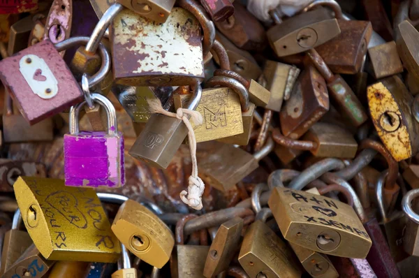 Stock image LOCKS OF LOVE