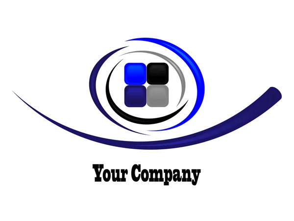 Logo für Unternehmen — Stockvektor