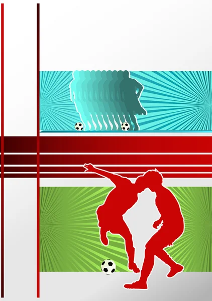 Affiche d'événement sportif Soccer — Image vectorielle
