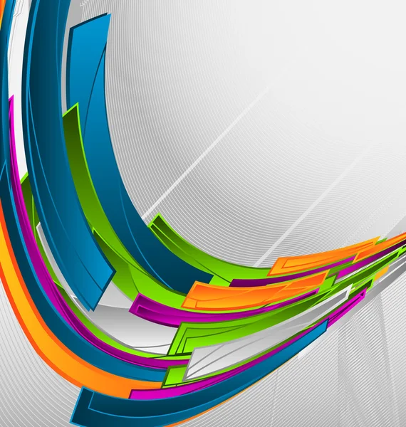 Abstract kleurrijke ontworpen vector achtergrond — Stockvector