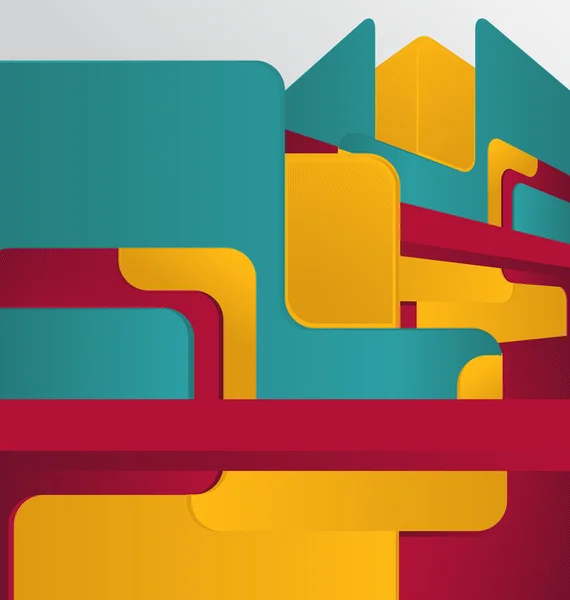 Moderne abstract kleurrijke ontworpen abstract vector achtergrond — Stockvector