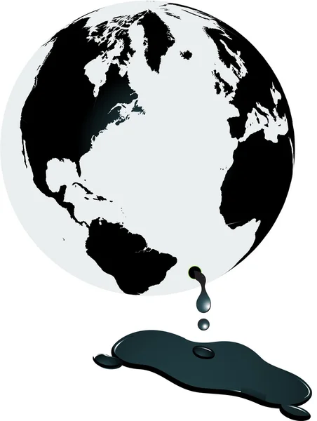 Διαρροή πετρελαίου — Διανυσματικό Αρχείο