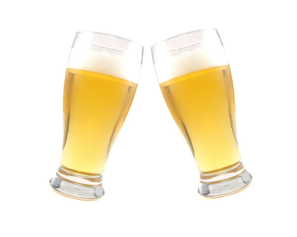 Glasses of beer — Stock Photo, Image