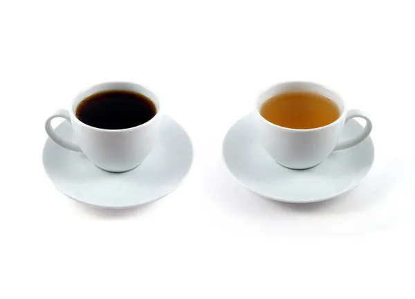 Coffee and tea — Stock Photo, Image