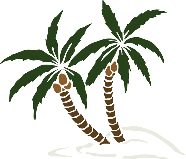 Palms. Illustration — Stock Photo, Image
