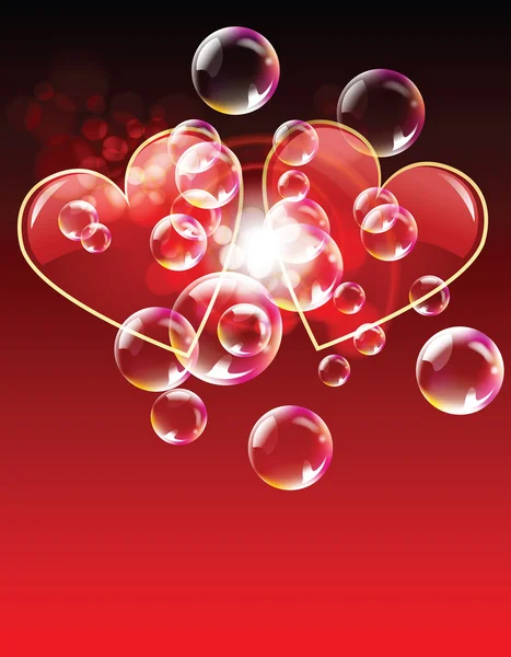 Cartão de Dia de São Valentim — Fotografia de Stock