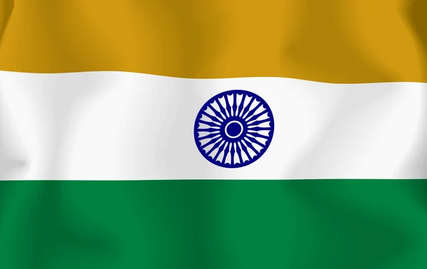 India zászló — Stock Fotó