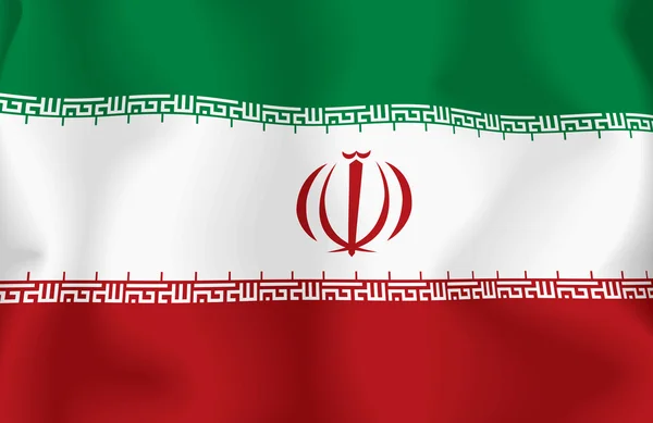 Прапор Ірану — стокове фото