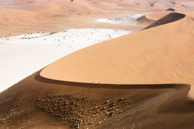 Dunes namib çöl, namib naukluft park, Namibya