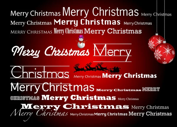 Merry Christmas and happy new year — Stock Photo, Image
