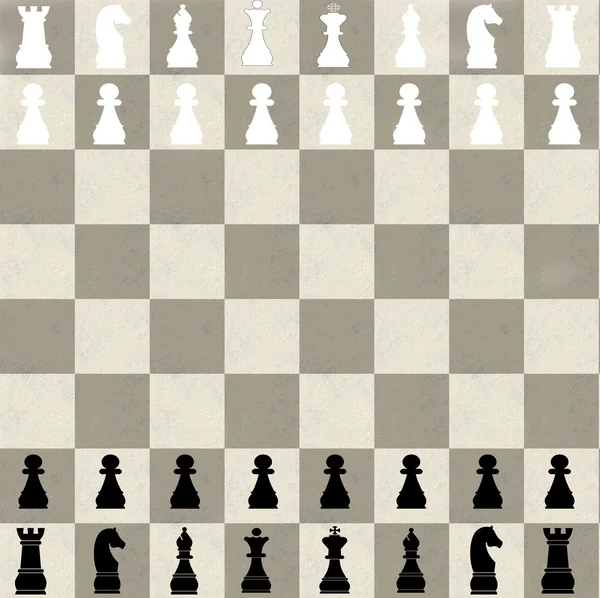 チェスの試合 — ストック写真